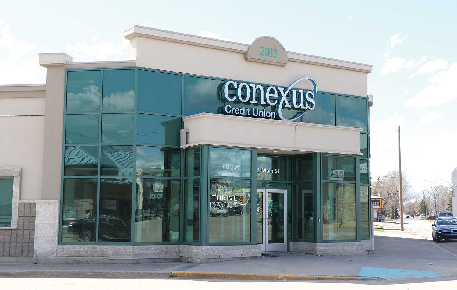 The Conexus Credit Union branch in Moosomin.